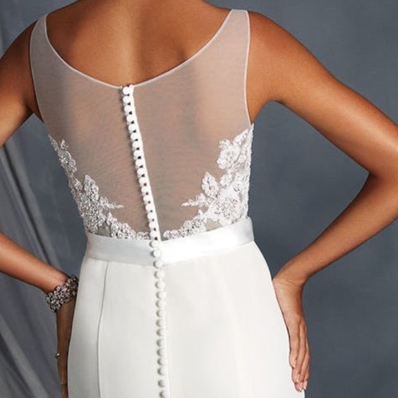 Alfred Angelo 2557. Size 6. NWT - Picture 4 of 11